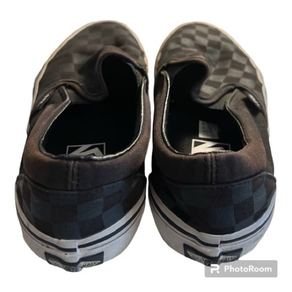 Women’s Vans - Black Checkered - Picture 2 of 4